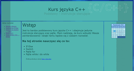 Strona C++